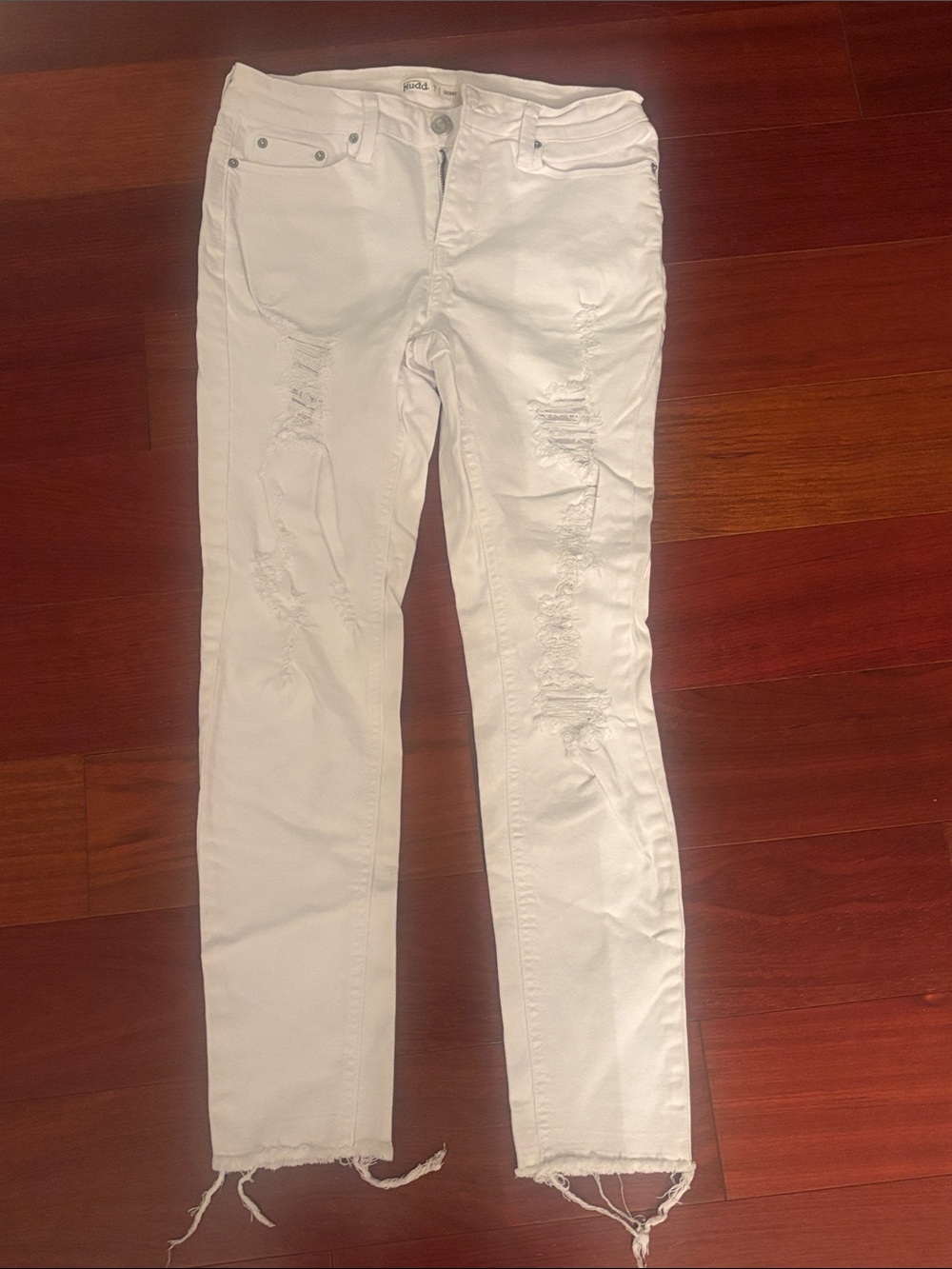 Mudd White Skinny Jeans